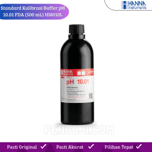 Standard Kalibrasi Buffer pH 10.01 dalam Botol FDA (500 mL) HI8010L HANNA