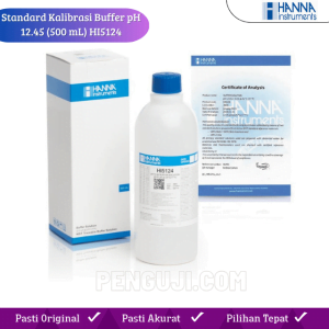 Standard Kalibrasi Buffer pH 12.45 (500 mL) HI5124 HANNA