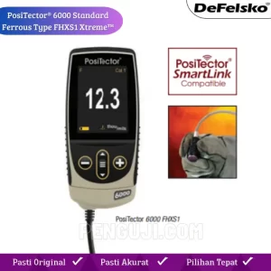 Alat Pengukur Ketebalan Lapisan Positector 6000 probe FHXS Xtreme™ Suhu 250°C