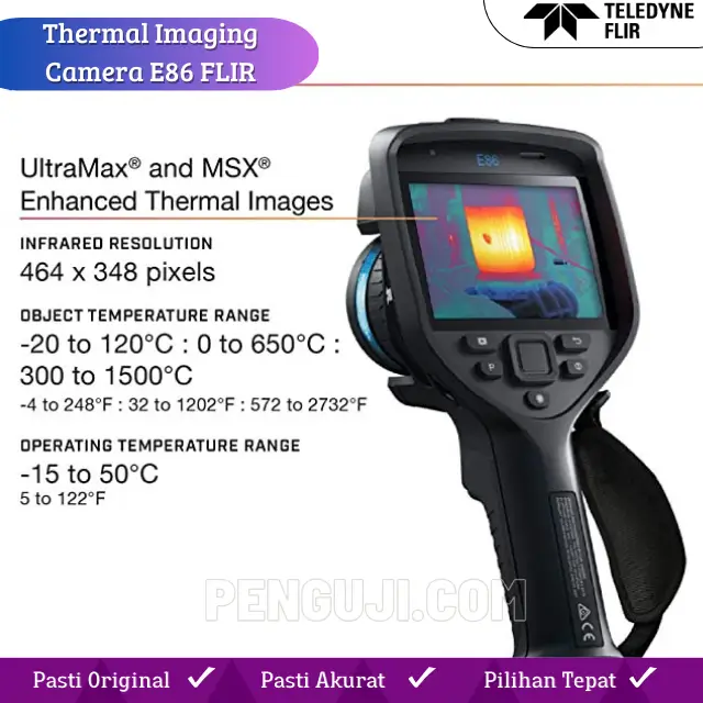 Handheld Thermography Camera Advanced Thermal Imaging Camera FLIR E86 - Image 4
