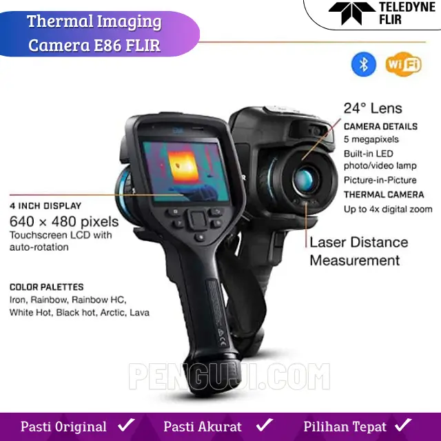 Handheld Thermography Camera Advanced Thermal Imaging Camera FLIR E86 - Image 2
