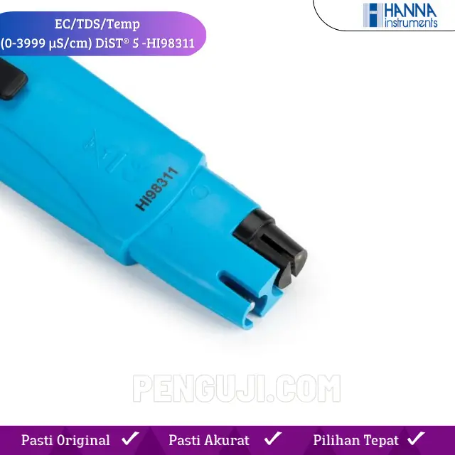 Alat Ukur Air 3in1 EC/TDS/Temperature Tester (0-3999 µS/cm) DiST® 5 - HI98311 HANNA - Image 3