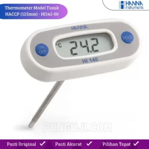Thermometer Model Tusuk Bentuk T HACCP (125mm) - HI145-00 HANNA