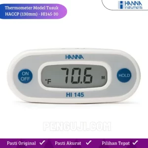 Thermometer Model Tusuk Bentuk T HACCP (130mm) - HI145-30 HANNA