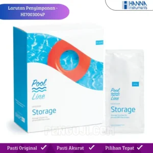 Larutan Penyimpanan Elektroda pH & ORP Pool Line (25 x 20 mL) - HI7003004P HANNA