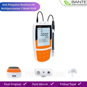 Alat Pengukur Kualitas Air Multiparameter 5 Mode 904P BANTE