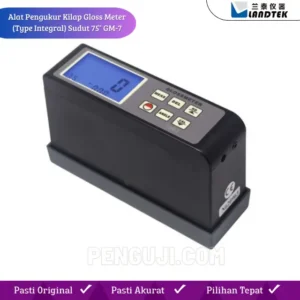 Alat Pengukur Kilap Gloss Meter (Type Integral) Sudut 75° GM-7 LANDTEK