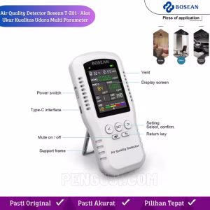 Air Quality Detector Bosean T-Z01 - Alat Ukur Kualitas Udara Multi Parameter