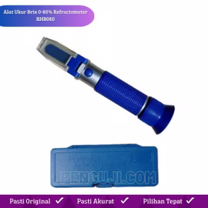 Alat Ukur Brix 0-80% Refractometer RHB080