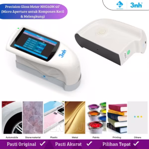 Precision Gloss Meter NHG60M 60° (Micro Aperture untuk Komponen Kecil & Melengkung)