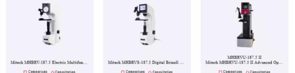 Mengenal Brinell, Rockwell & Vickers Hardness Tester Mitech Tipe Elektrik, Digital, hingga Advanced Optical